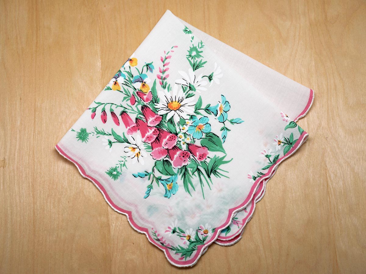 WMNS Handkerchief Style Foliage and Floral Print Two Piece