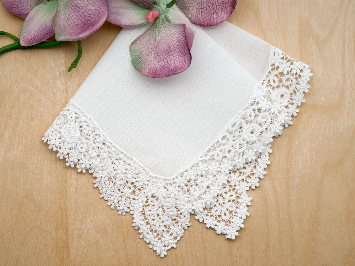 ladies lace hankies