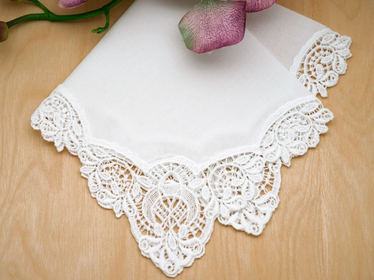 women's lace handkerchiefs