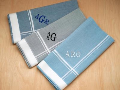 handkerchiefs monogrammed mens hankies font mixed gray personalized linens bumblebee bumblebeelinens