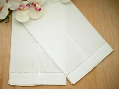 Flax Linen Cotton Cloth Dinner Napkin 18x18 with Lace 18x18 inch Linen,Wedding Napkins, Set of 12, Size: 18 x 18, Beige