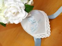 Monogrammed Bouquet Wrap