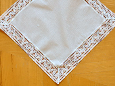 Set of 3 Wedding Bunting Ladies Bridal Handkerchief