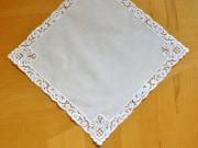Regal German Guipure Lace Ladies Handkerchief