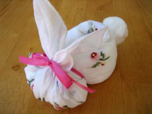Making a Hankie Bunny