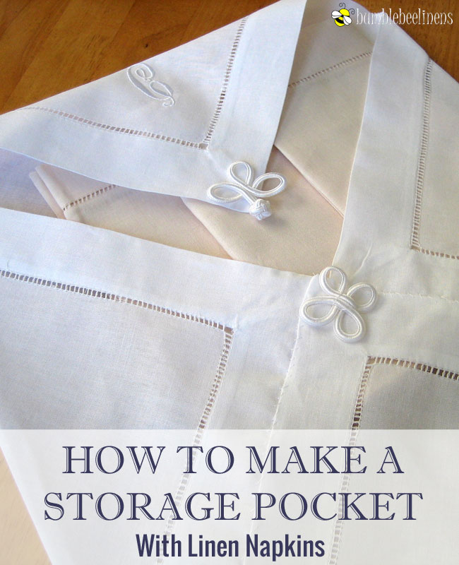 Making a Napkin Storage Pocket