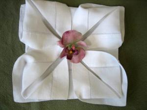 Rose Napkin