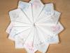 Set of 12 Mix Color Embroidered Handkerchiefs