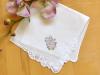 Set of 3 Purple Monet Inspired Ladies Handkerchiefs