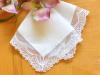 Terrace Lace Irish Linen Ladies Handkerchief