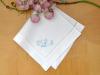 Set of 4 Monogrammed Linen Napkins w/ 3 Initials- Font C