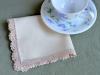 1 Dozen Ecru Crochet Lace Tea Napkins