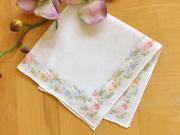 Garden Party Wedding Handkerchief