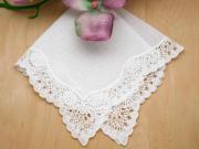 Sunshine German Guipure Lace Ladies Handkerchief