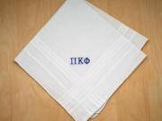 Fraternity Greek Personalized Mens Handkerchief