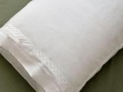 Pair of Cotton Pillowcases with A Wave Design