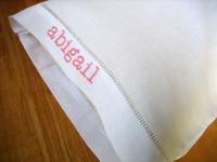 Linen Towel Toddler Pillow