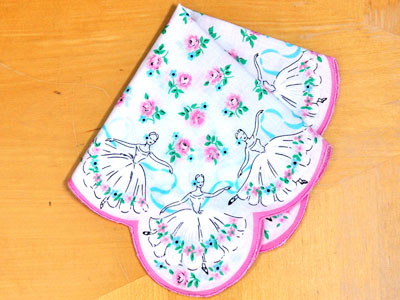 Children's Ballerina Hankie