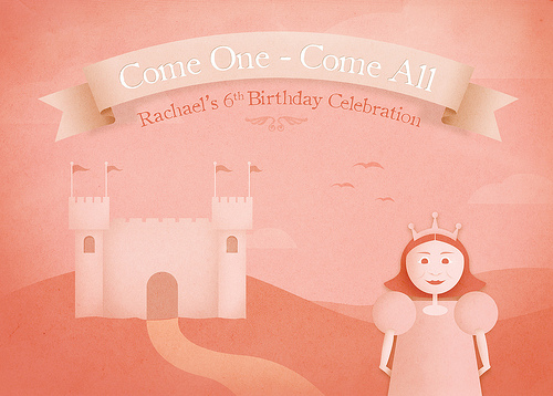 Princess Invitation