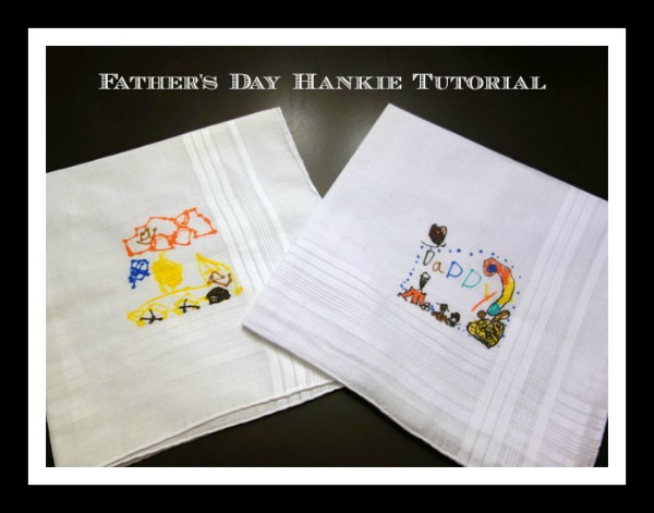 Father's Day Handkerchief Tutorial