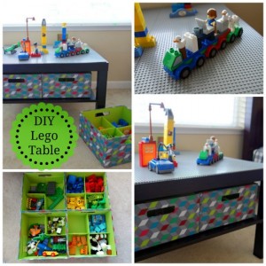 How to Make Your Own Lego Table - Bumblebee Linens