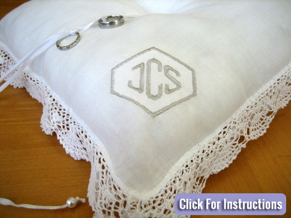 Ring Bearer Pillow