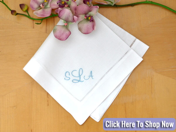 Monogrammed Napkins