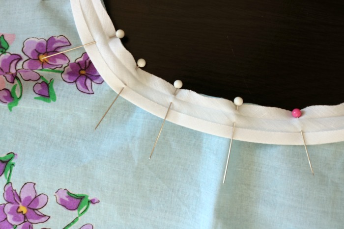 Handkerchief Bib Process 6