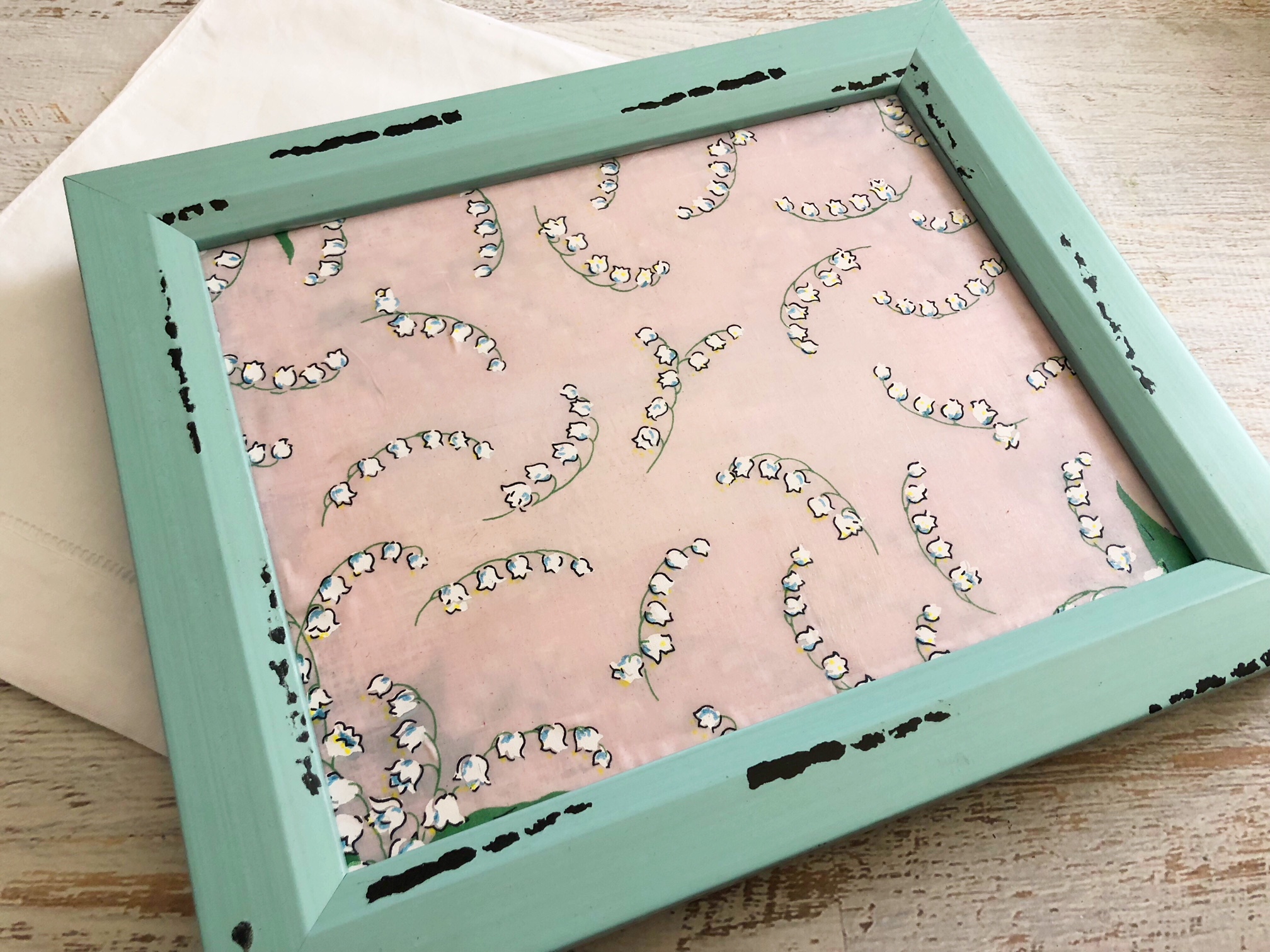 Our DIY Jewelry Tray is easy to make and looks beautiful on your dresser.
