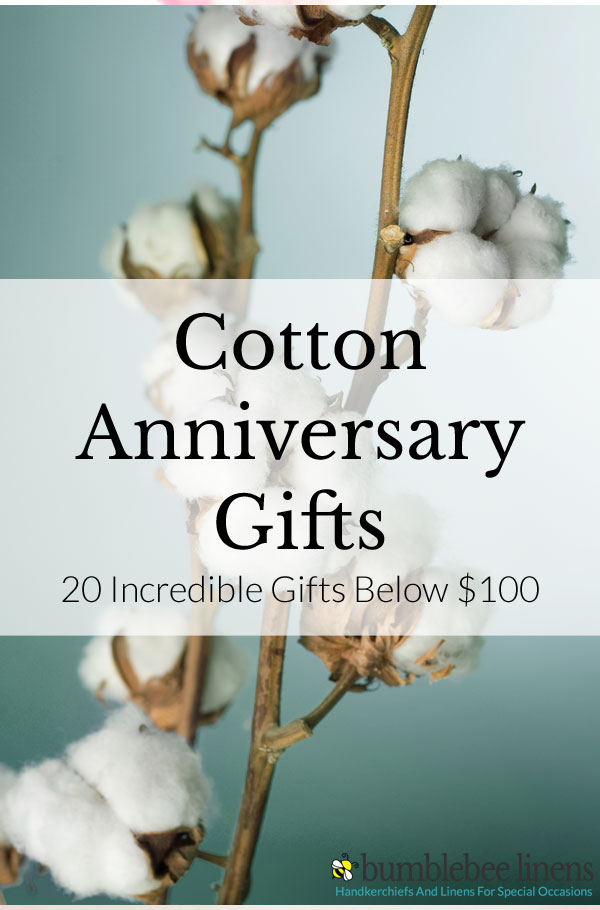 70 Best Cotton Anniversary Gifts in 2023 - Home Run Gifts