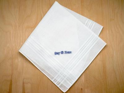 Personalized with Your Wording Quarantine Handkerchief - Font H