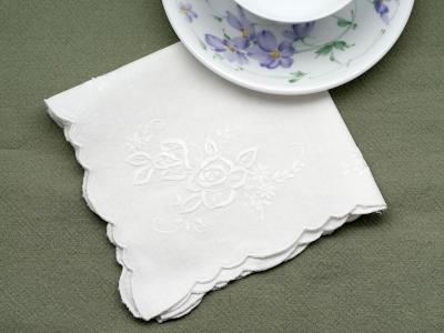 Luncheon Napkins, Cloth Tea Napkins, Linen Serviette