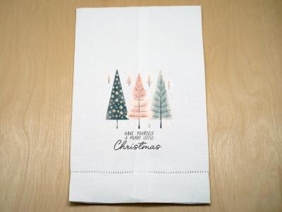 Have Yourself a Merry Little Christmas Holiday Linen Towel