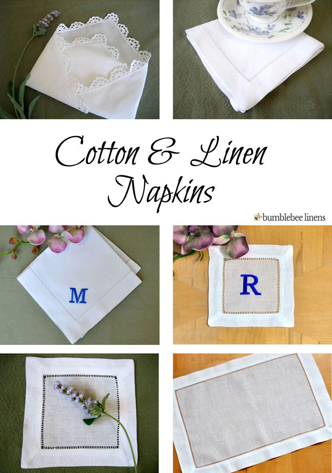 Cotton & Linen Napkins