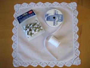 Handkerchief store baby bonnet