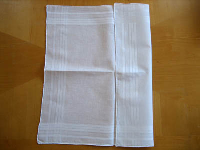 Making a Hankie Shirt Out Of A Mens Handkerchief