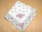 Vintage Inspired Smokey Rose Print Hankie