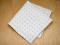 Gray Polka Dot Mens Linen Pocket Square