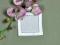 1 Dozen Small White Hemstitched Linen Cocktail Napkins 4 in