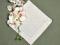 1 Dozen Ecru Hemstitched Linen Dinner Napkins - 20 inch