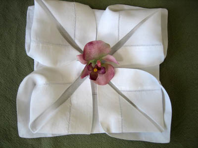 Rose Napkin Fold