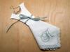 Monogrammed Wedding Dress Hankie Kit 1 Initial Font A