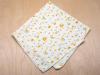 Classic Print Ladies Handkerchief with Yellow Rose Buds