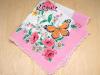 Vintage Inspired Butterfly Printed Handkerchief