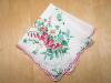 Vintage Inspired Flower Market Print Handkerchief