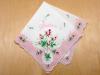 Vintage Inspired Floral Sister Print Handkerchief