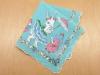 Vintage Bunny and Duck Print Hankie