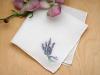 Set of 3 Embroidered Wildflower Handkerchiefs