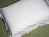 Pair of White Cotton Royal Motif Pillow Shams