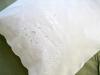 Pair of Linen Pillowcases with Cutwork of Petunias